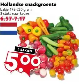 Coop Hollandse snackgroente aanbieding