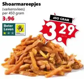 Coop Shoarmareepjes aanbieding