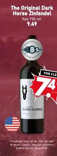 Coop The Original Dark Horse Zinfandel aanbieding