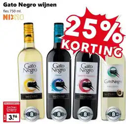 Coop Gato Negro wijnen aanbieding