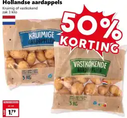 Coop Hollandse aardappels aanbieding