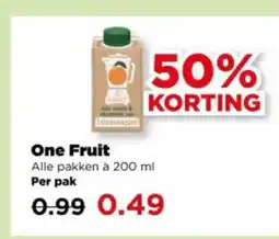 PLUS One Fruit aanbieding
