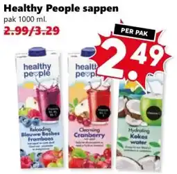 Coop Healthy People sappen aanbieding