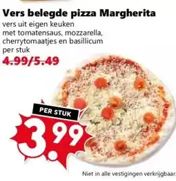 Coop Vers belegde pizza Margherita aanbieding