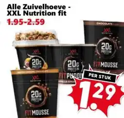 Coop Alle Zuivelhoeve - XXL Nutrition fit aanbieding