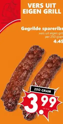 Coop Gegrilde spareribs aanbieding