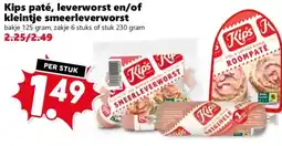 Coop Kips paté, leverworst en/of kleintje smeerleverworst aanbieding