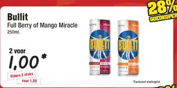 Budget Food Bullit Full Berry of Mango Miracle aanbieding