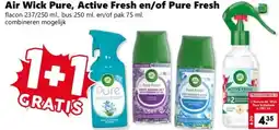 Coop Air Wick Pure, Active Fresh en/of Pure Fresh aanbieding