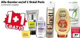 Coop Alle Garnier en/of L'Oréal Paris aanbieding