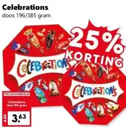 Coop Celebrations aanbieding