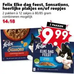 Coop Felix Elke dag feest, Sensations, heerlijke plakjes en/of reepjes aanbieding