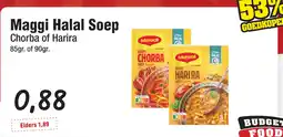 Budget Food Madgi Halal Soep aanbieding