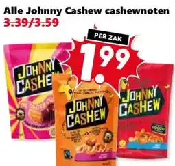Coop Alle Johnny Cashew cashewnoten aanbieding