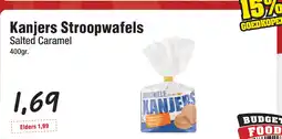 Budget Food Kanjers Stroopwafels aanbieding