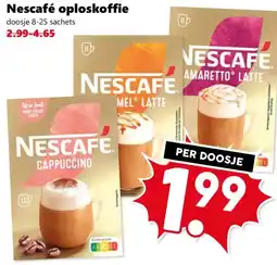 Coop Nescafé oploskoffie aanbieding