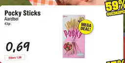 Budget Food Pocky Sticks Aardbei aanbieding