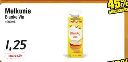 Budget Food Melkunie Blanke Vla aanbieding