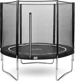 Bol.com Salta Combo - ø 305 cm - Ronde trampoline met veiligheidsnet - Stevig frame - Zwart aanbieding