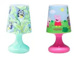 Lidl Paladone Tafellamp Bluey of Peppa Pig aanbieding