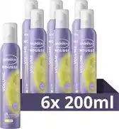 Bol.com Andrélon Mousse - Verrassend Volume - gaat pluis tegen en beschermt tegen föhnhitte - 6 x 200 ml aanbieding