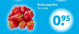Hoogvliet Rode paprika aanbieding