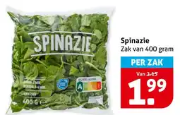 Hoogvliet Spinazie aanbieding
