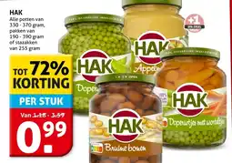 Hoogvliet HAK aanbieding