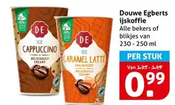 Hoogvliet Douwe Egberts ijskoffie aanbieding