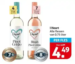 Hoogvliet I Heart aanbieding