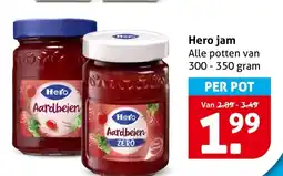 Hoogvliet Hero jam aanbieding