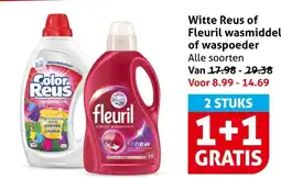 Hoogvliet Witte reus of fleuril wasmiddel of waspoeder aanbieding