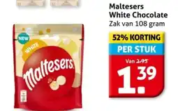 Hoogvliet Maltesers White Chocolate aanbieding