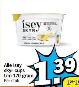 Albert Heijn Alle Isey skyr cups aanbieding