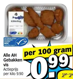 Albert Heijn Alle AH Gebakken vis aanbieding