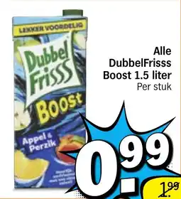 Albert Heijn Alle DubbelFrisss Boost aanbieding
