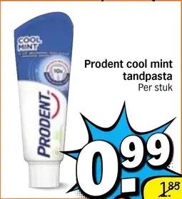Albert Heijn Prodent cool mint tandpasta aanbieding