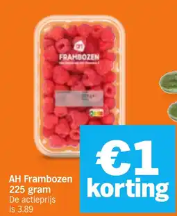 Albert Heijn AH Frambozen aanbieding