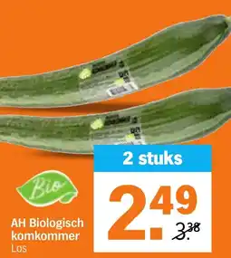Albert Heijn AH Biologisch komkommer aanbieding