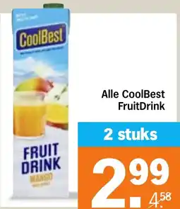 Albert Heijn Alle CoolBest FruitDrink aanbieding