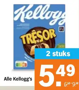 Albert Heijn Alle Kellogg's aanbieding