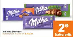Albert Heijn Alle Milka chocolade aanbieding