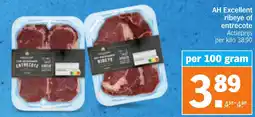 Albert Heijn AH Excellent ribeye of entrecote aanbieding
