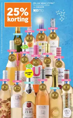 Albert Heijn Alle rosé wijnen aanbieding