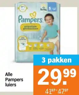 Albert Heijn Alle Pampers luiers aanbieding