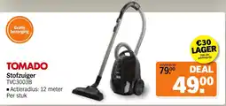 Albert Heijn TOMADO Stofzuiger TVC3003B aanbieding