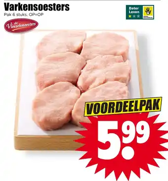 Dirk Varkensoesters aanbieding