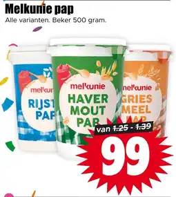 Dirk Melkunie Pap aanbieding