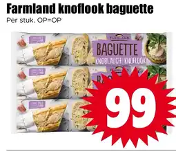 Dirk Farmland knoflook baguette aanbieding