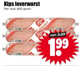 Dirk Kips Leverworst aanbieding
